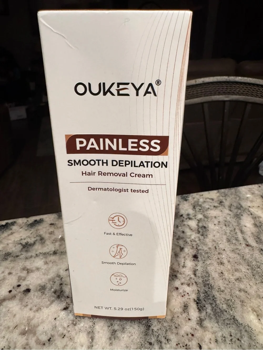 Painless Smooth Depilation Hair Removal Cream – Beige